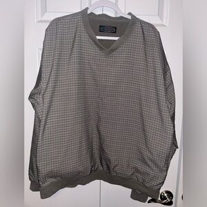 Forresters Golf‎ Reversible Pullover Windbreaker with pockets XL Vintage